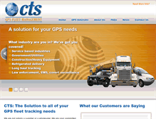 Tablet Screenshot of ctsgps.com